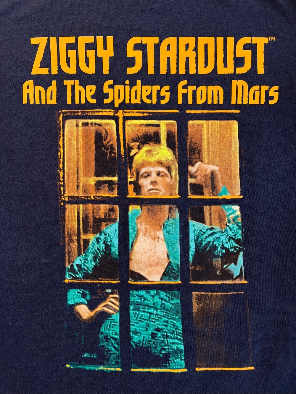 Bowie Ziggy Stardust t shirt Medium